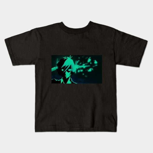 Persona 3 Makoto Yuki Art Kids T-Shirt by PhilipArnaudov